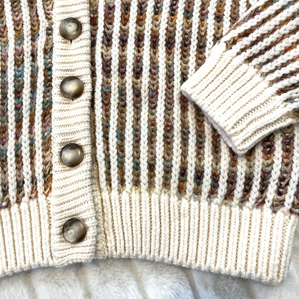 ❤️ NWT Sezane Randy Cardigan (Multicolor) XS - Picture 8 of 11